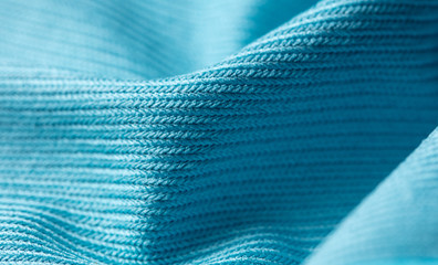 Fototapeta na wymiar Blue fabric as an abstract background.