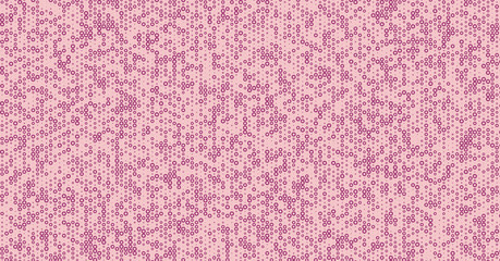 Abstract Color Halftone Dots generative art background illustration