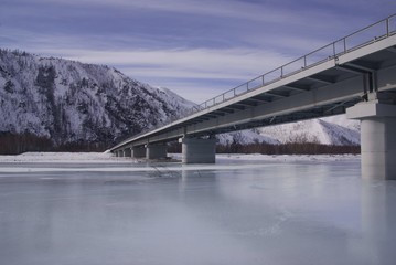bridge over the river