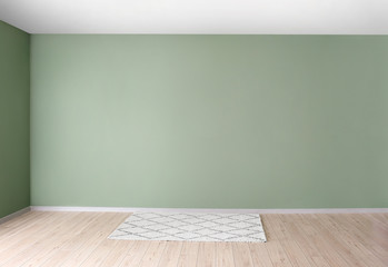View of big empty room with carpet