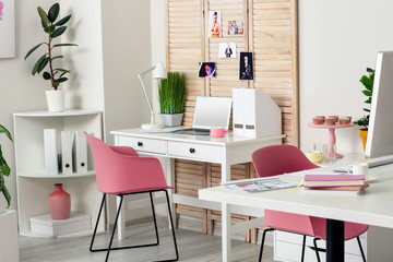 Interior of comfortable modern office