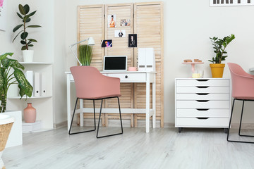 Interior of comfortable modern office