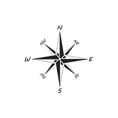 Compass Logo Template vector icon illustration