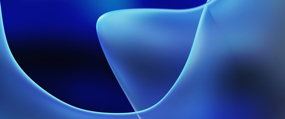 Abstract background. Fluid color gradient waves, with dynamic motion. Neon colorful abstract design of light waves. Illustration For Wallpaper, Banner, Background, Card, Book Illustration, website.