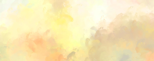 Abstract background of colorful brush strokes. Brushed vibrant wallpaper. Painted artistic creation. Unique and creative illustration.