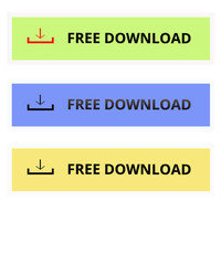 Modern set of free download buttons.