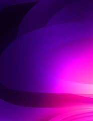 Abstract background with colorful gradient. Vibrant graphic wallpaper with stripes design. Fluid 2D illustration of modern movement.