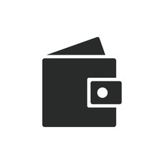 wallet icon vector design illustration