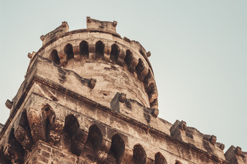 Greek ancient architecture. Rhodes island. Summer vacation. Euro-trip.
