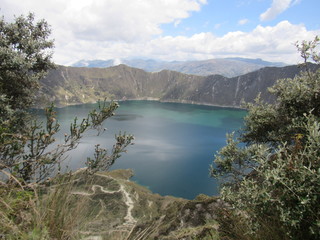 Obraz premium QUILOTOA. ECUADOR