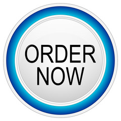 Order now Button on white background - illustration