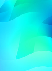 Abstract background with colorful gradient. Vibrant graphic wallpaper with stripes design. Fluid 2D illustration of modern movement.