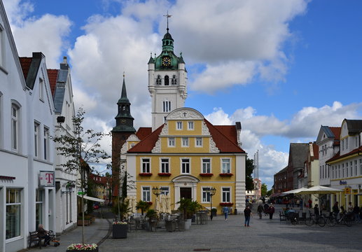 Die Altstadt von Verden an der Aller, Niedersachsen