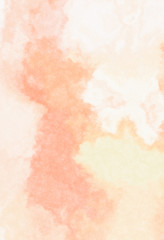 Watercolor painted background. Abstract Illustration wallpaper. Brush stroked painting. 2D Illustration.