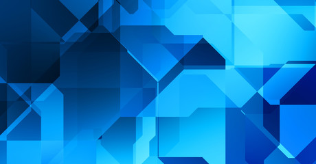 Trendy geometric abstract background in minimalistic flat style with dynamic composition.