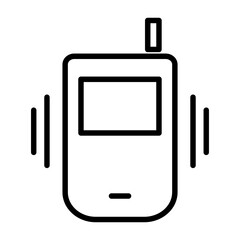 Flip handphone icon