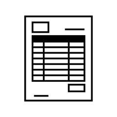 Invoice icon