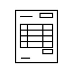 Invoice icon