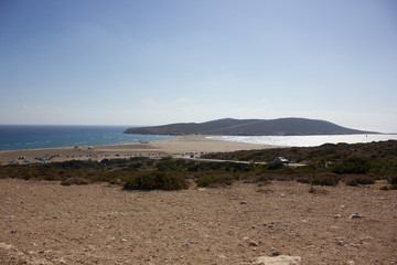 Greek beaches. Rhodes island. Summer vacation. Euro-trip.