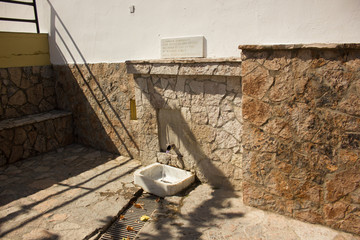 Greek ancient architecture. Rhodes island. Summer vacation. Euro-trip.