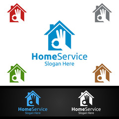 Right Real Estate and Fix Home Repair Services Logo