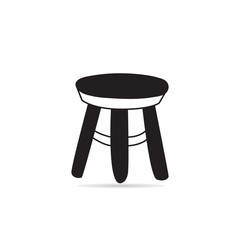 chair icon vector illustration on white background