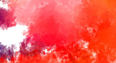 Brushed Painted Abstract Background. Brush stroked painting. Strokes of paint. 2D Illustration.