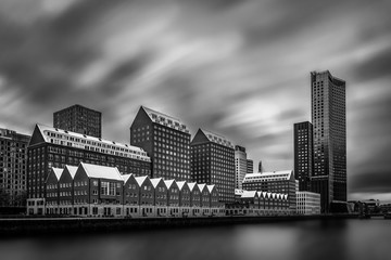 modern buildings in the Dutch city of Rotterdam