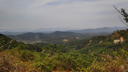mountain landscape in the morning
