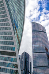 Fototapeta premium Skyscrapers Federation and Evolution of MIBC or 'Moscow-city'