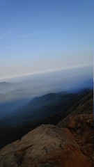 view from the top of mountain