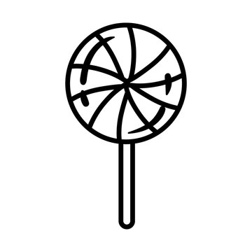 recommend clip art: lollipop sweet candy pop art line style