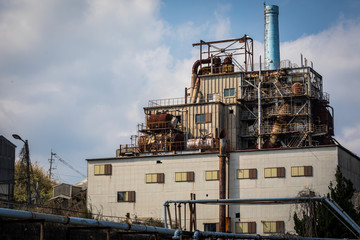 Fototapeta premium Power Plant, Ikeshima