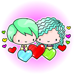 We got married