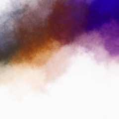 Watercolor painted background. Abstract Illustration wallpaper. Brush stroked painting. 2D Illustration.