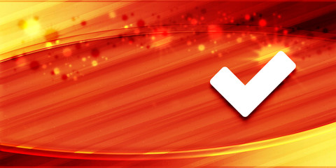 Validate icon special summer sunlight orange banner background bright illustration