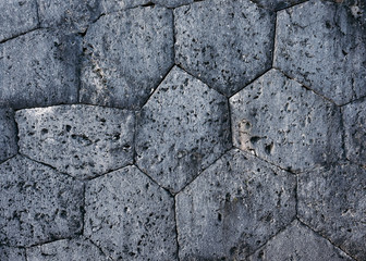 Stone wall grey texture rock geometric shape Architecture details