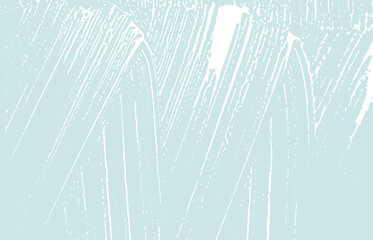 Grunge texture. Distress blue rough trace. Curious