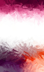 Modern art. Brushed Painted Abstract Background. Brush stroked painting. Strokes of paint. 2D Illustration.