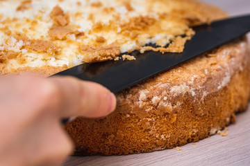Homemade tasty cake