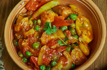 Greek Arakas me aginares