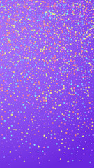 Festive breathtaking confetti. Celebration stars. 