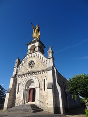 Fototapeta na wymiar Chapelle de la Bonne Dame, Argenton Sur Creuse, Indre, Centre Val de Loire, France, Creuse, Venise du Berry
