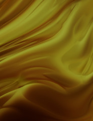 Fluid abstract background with colorful gradient. 2D illustration of modern movement.