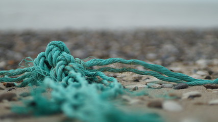 Seil am Strand