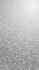 Amazing falling stars Christmas background. Subtle