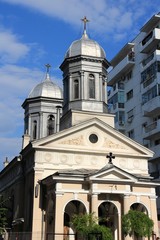 Fototapeta na wymiar Bucharest White Church
