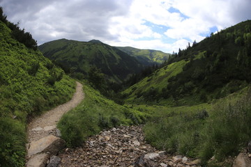Western Tatra Mountains in Summer