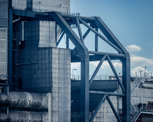 Industrial zone steel