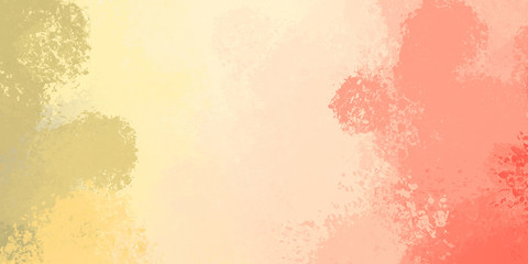 Painted artistic creation. Brushed vibrant wallpaper. Unique and creative illustration. Abstract background of colorful brush strokes.